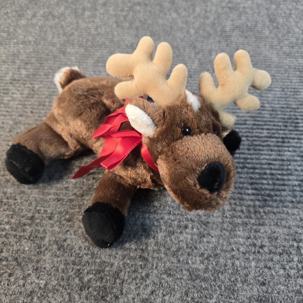 Ganz Webkinz Reindeer Plush Stuffed Animal‎ With Unused Code New 9"